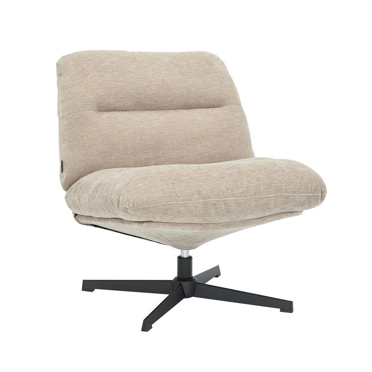 Sessel Sara drehbar Samt beige