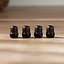 Bodenschoner-Set M (für 4 Beine) Braun Ø 14–19 mm (Teppich)