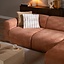 Ecksofa Maine XL Stoff terrakotta rechts