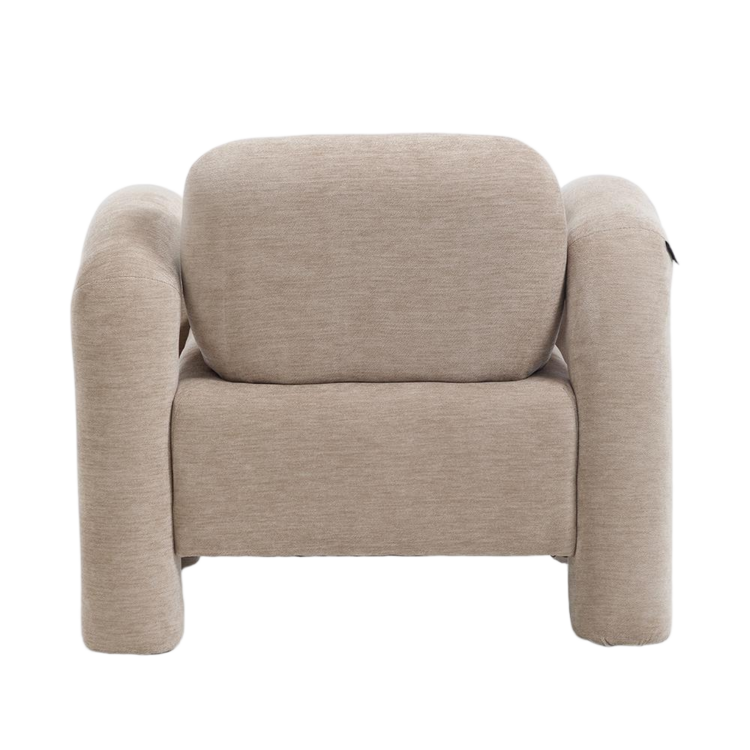 Sessel Tess Samt beige