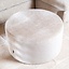 Hocker Elle rund Chenille sand ø70 cm