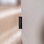 Samt Hocker Anna rund beige