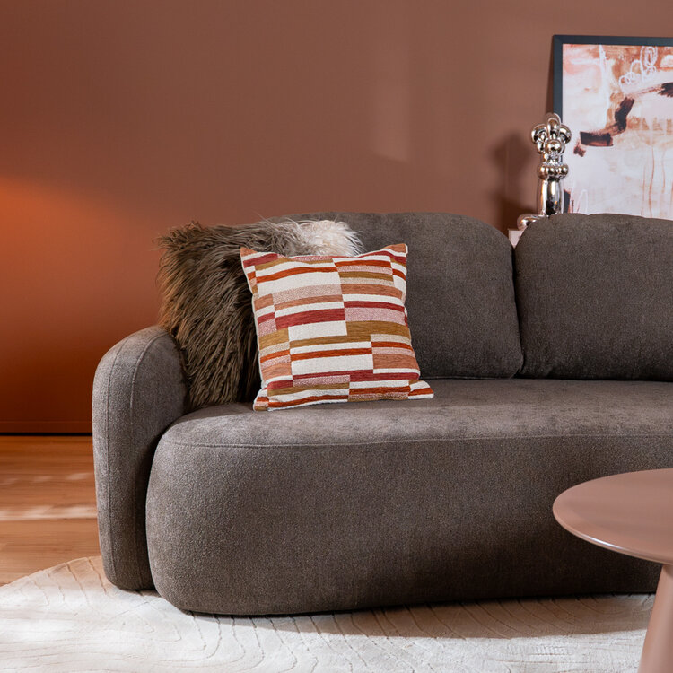 2,5-Sitzer Sofa Vienna Chenille braun