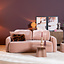 2,5-Sitzer Sofa Vienna Chenille rosa