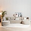 U-Sofa Vienna 6-Sitzer Chenille taupe