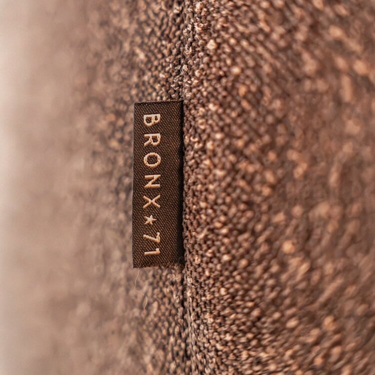 Chaiselongue Vienna Chenille braun rechts