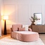 Chaiselongue Vienna Chenille Rosa rechts