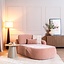 Chaiselongue Vienna Chenille Rosa rechts