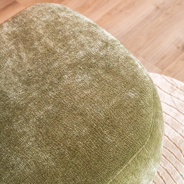 Chaiselongue Vienna Chenille Grün rechts