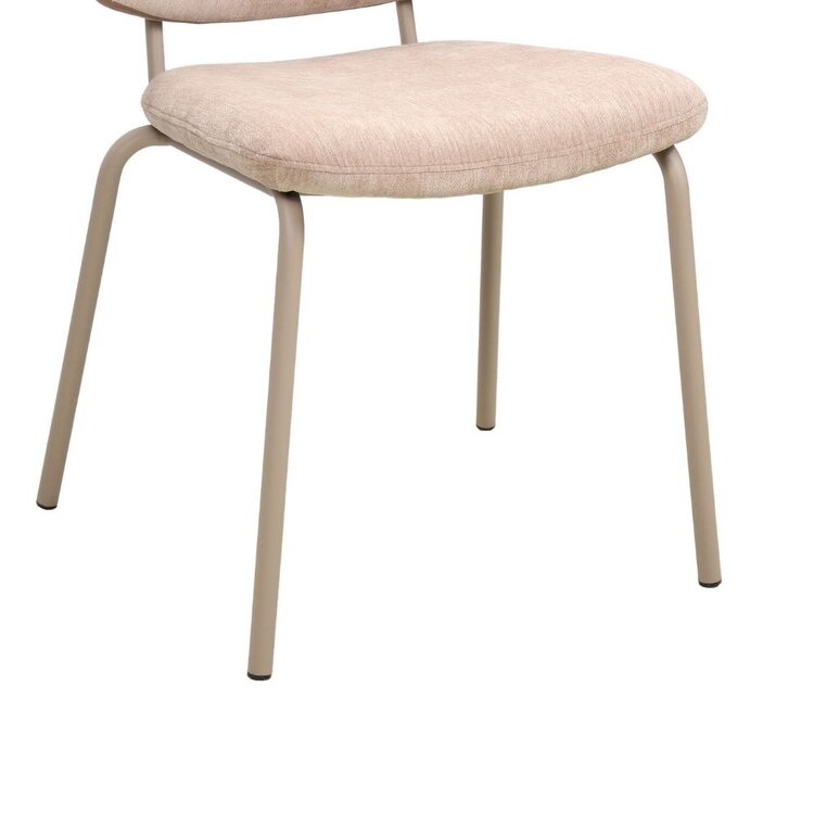 Esszimmerstuhl Pam Samt beige