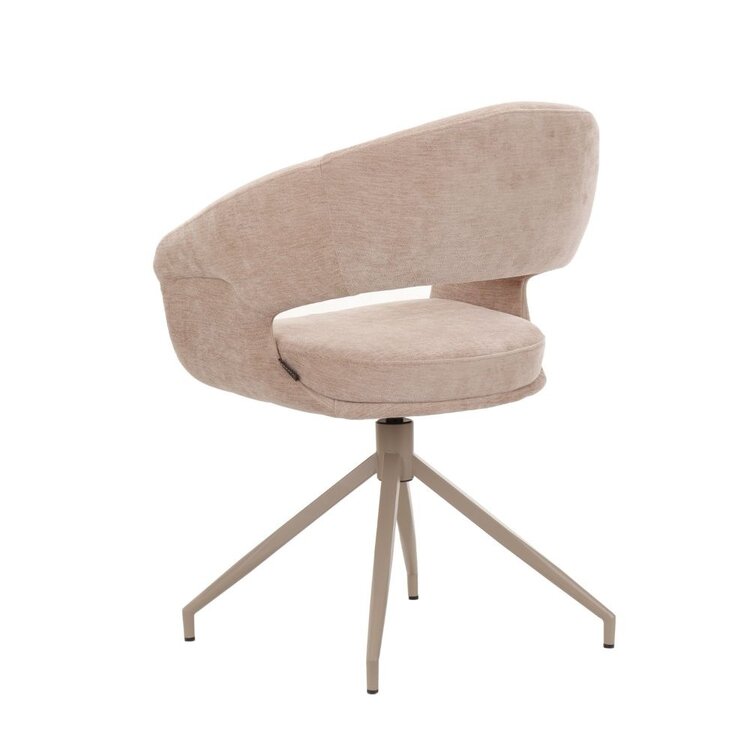 Esszimmerstuhl Suzie Samt beige