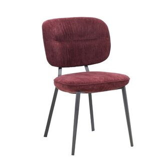 Esszimmerstuhl Rosa Samt lila
