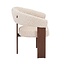 Sessel Liva taupe Leo-Print