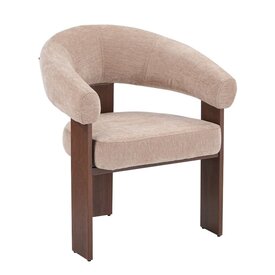 Sessel Liva Samt beige