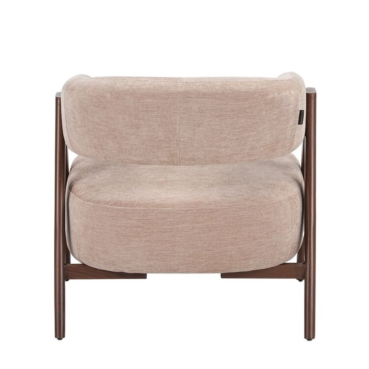 Sessel Yasmin Samt beige