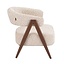 Sessel Yasmin taupe Leo-Print