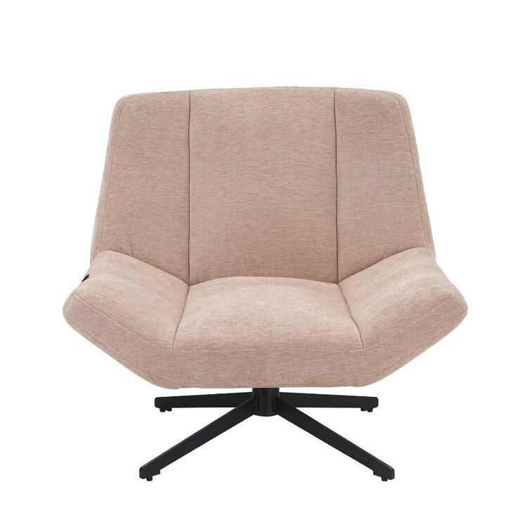 Sessel Mara drehbar Samt beige