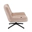 Sessel Mara drehbar Samt beige
