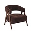 Sessel Yasmin Samt braun