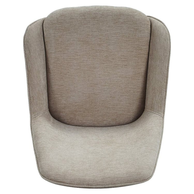 Barhocker Lynn Samt beige 71 cm