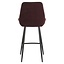 Barhocker Lynn Samt lila 71 cm