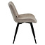 Esszimmerstuhl Vic Samt beige