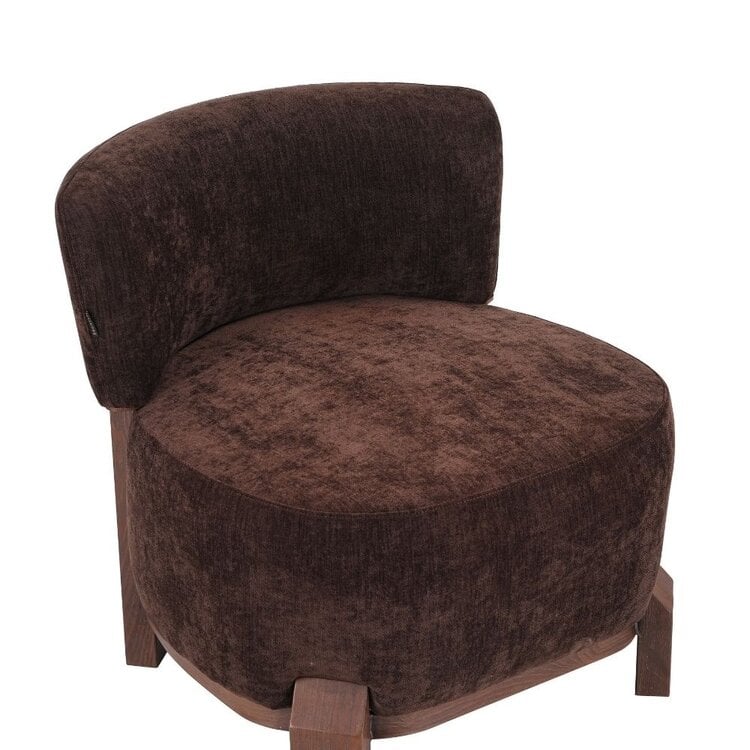Sessel Bliss Samt braun