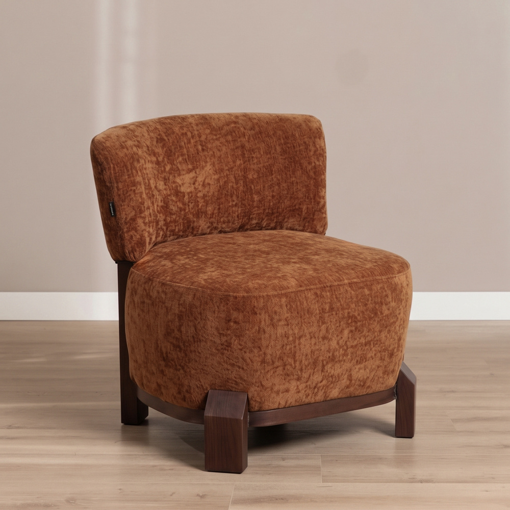 Sessel Bliss Samt ocker