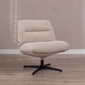 Sessel Sara drehbar Samt beige