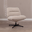 Sessel Sara drehbar Samt beige