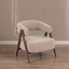 Sessel Yasmin Samt beige