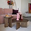 Couchtisch Aya ø68 cm Eiche dunkel