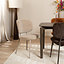 Esszimmerstuhl Rosa Samt beige