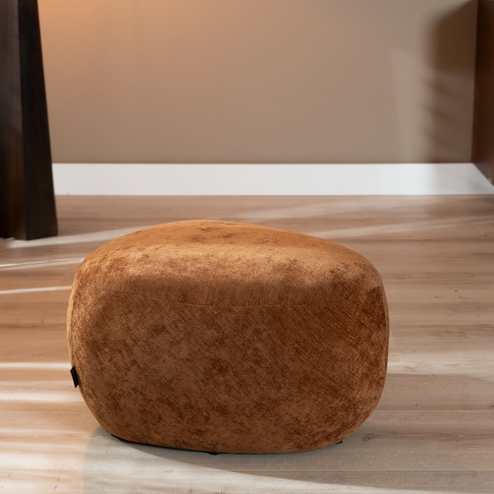 Hocker Fenna Samt ocker