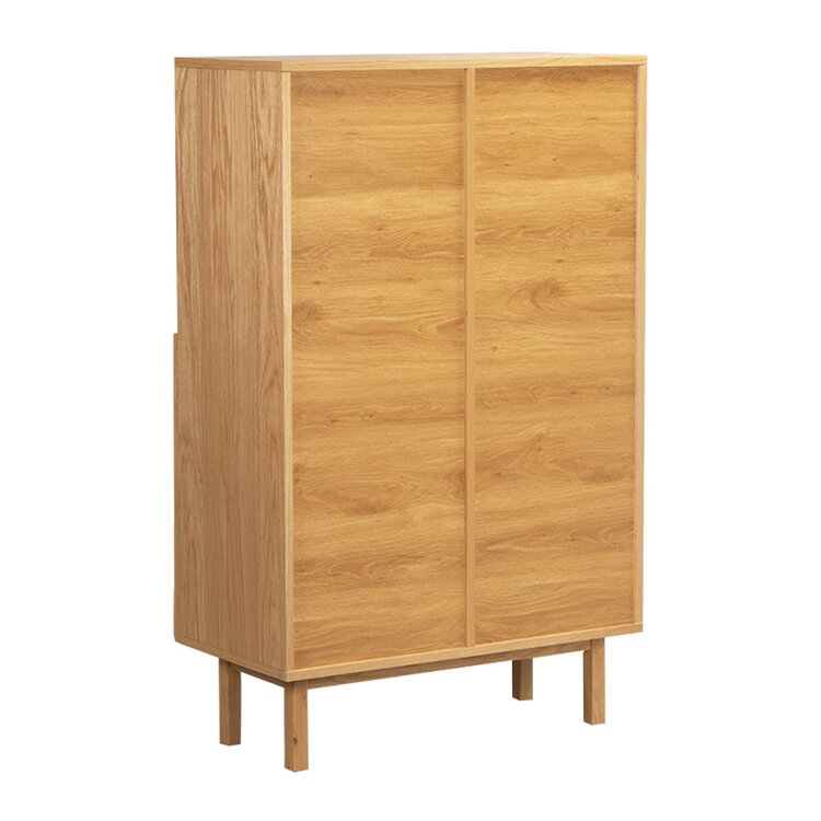 Wandschrank Mats Eiche hell 90 x 140 cm