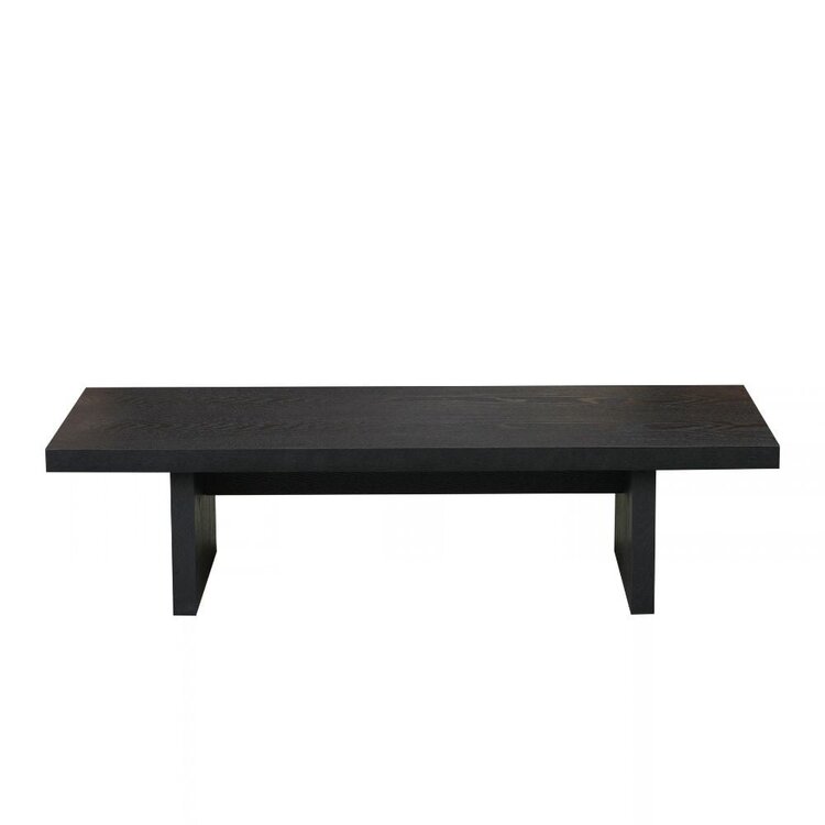 Couchtisch Jersey 120x50 cm Eiche schwarz