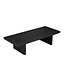 Couchtisch Jersey 120x50 cm Eiche schwarz