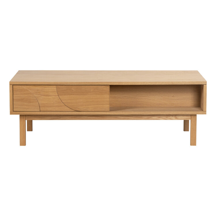 Couchtisch Mats Eiche hell 120 x 40 cm