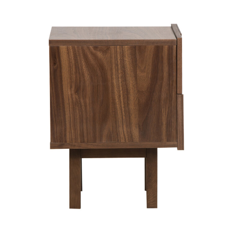 Beistelltisch Mats Eiche dunkel 48 x 55 cm