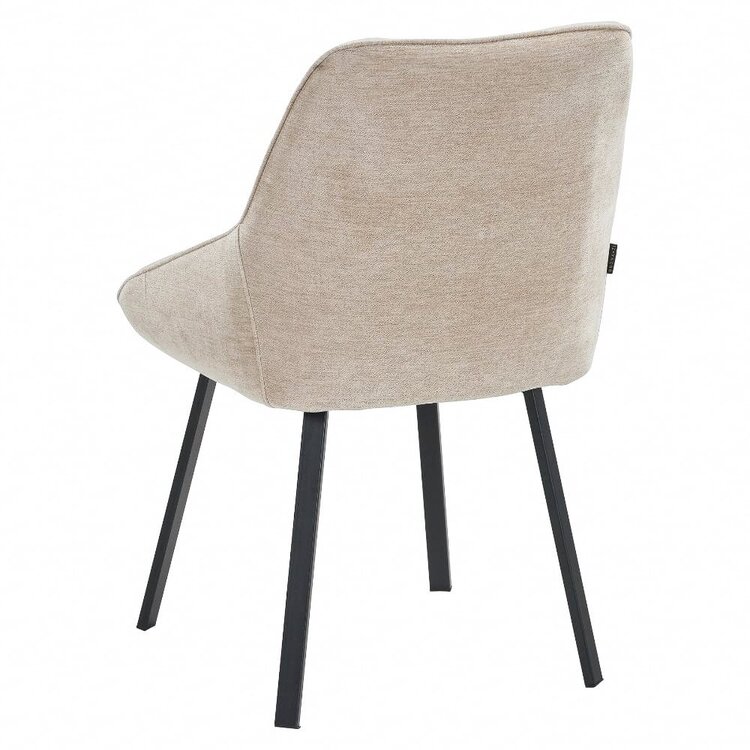 Esszimmerstuhl Lynn Samt beige