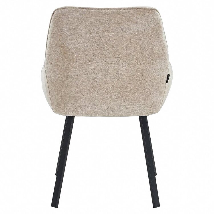 Esszimmerstuhl Lynn Samt beige