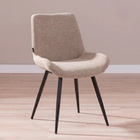 Esszimmerstuhl Vic Samt beige