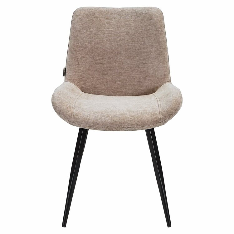 Esszimmerstuhl Vic Samt beige