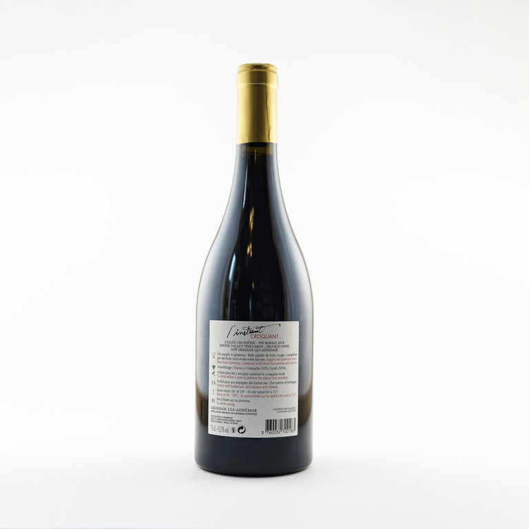 DOMAINE O.H. BOUR DOMAINE O.H. BOUR  L'INSTANT CROQUANT - ROUGE