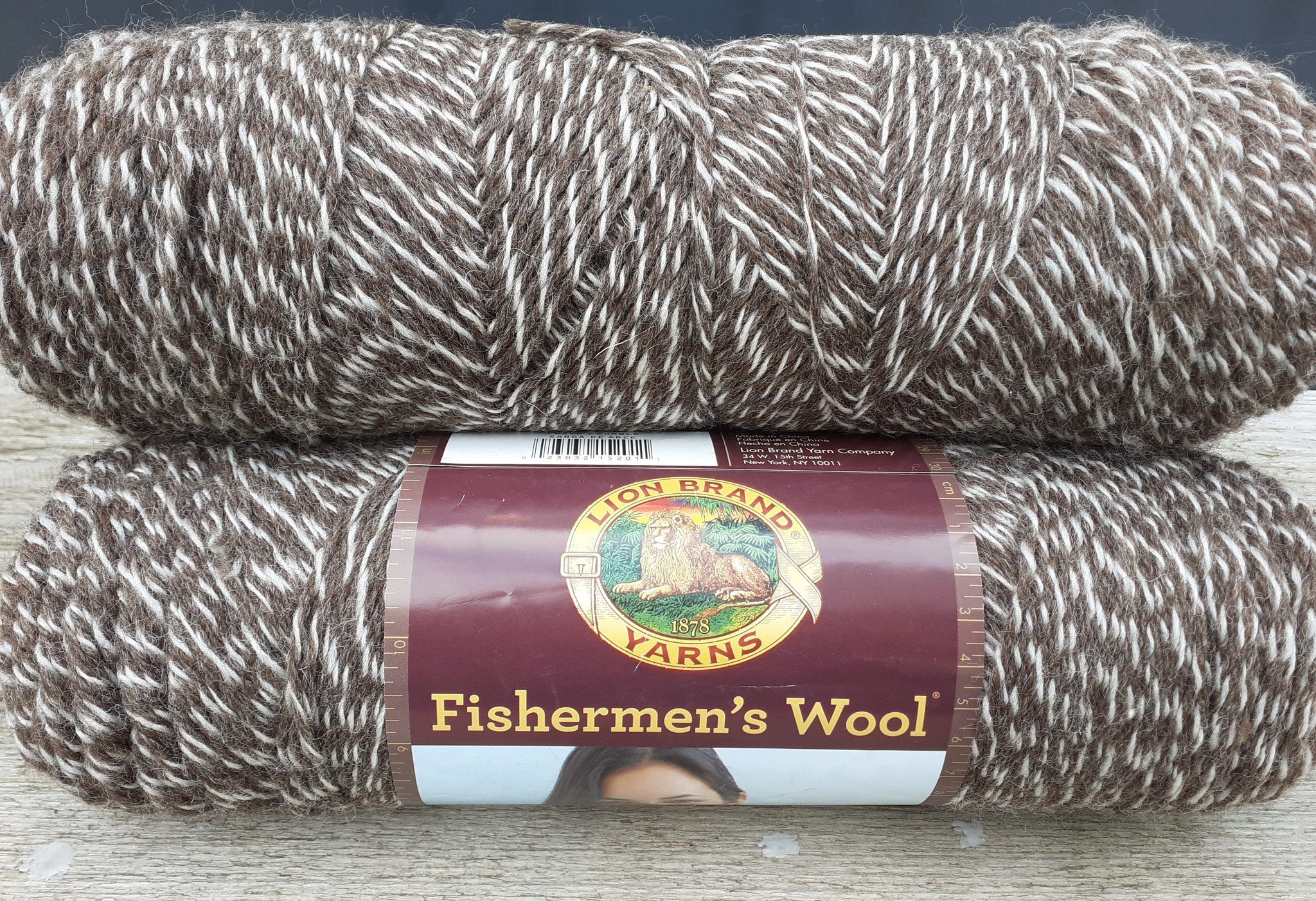 Lion Brand Fishermen'S Wool - 201 - Maple Tweed