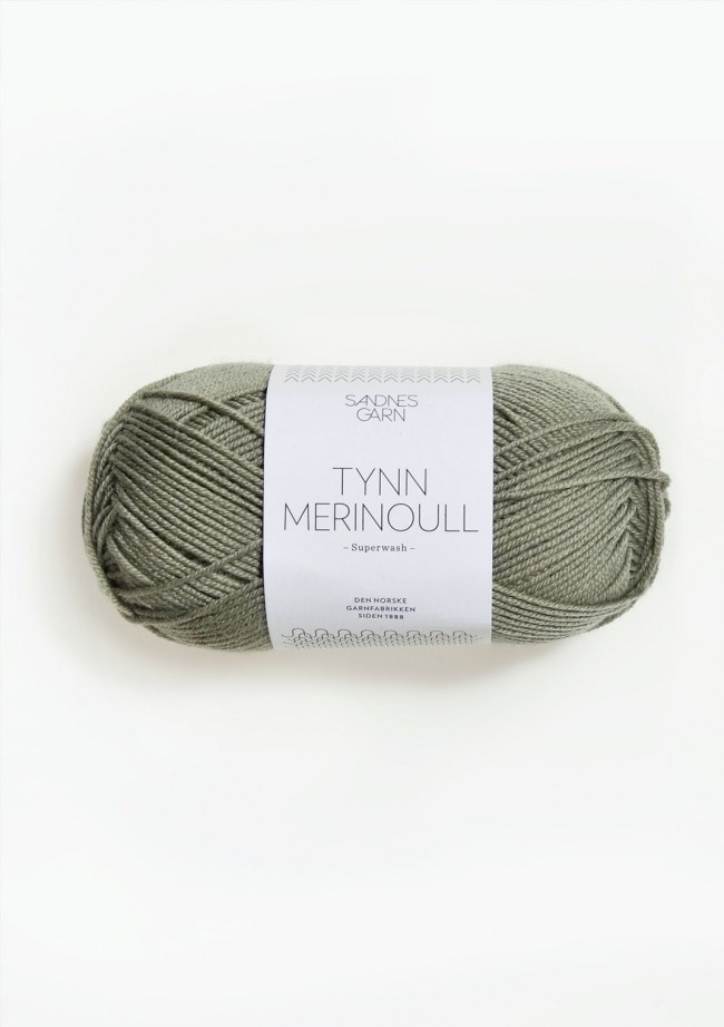 Sandnes Tynn Merino Ull - Nr. 8521 - lys bla petrol