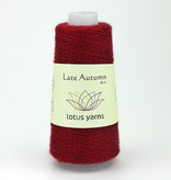 Lotus Yarns Late  Autumn - Nr. 06 - donkerrood
