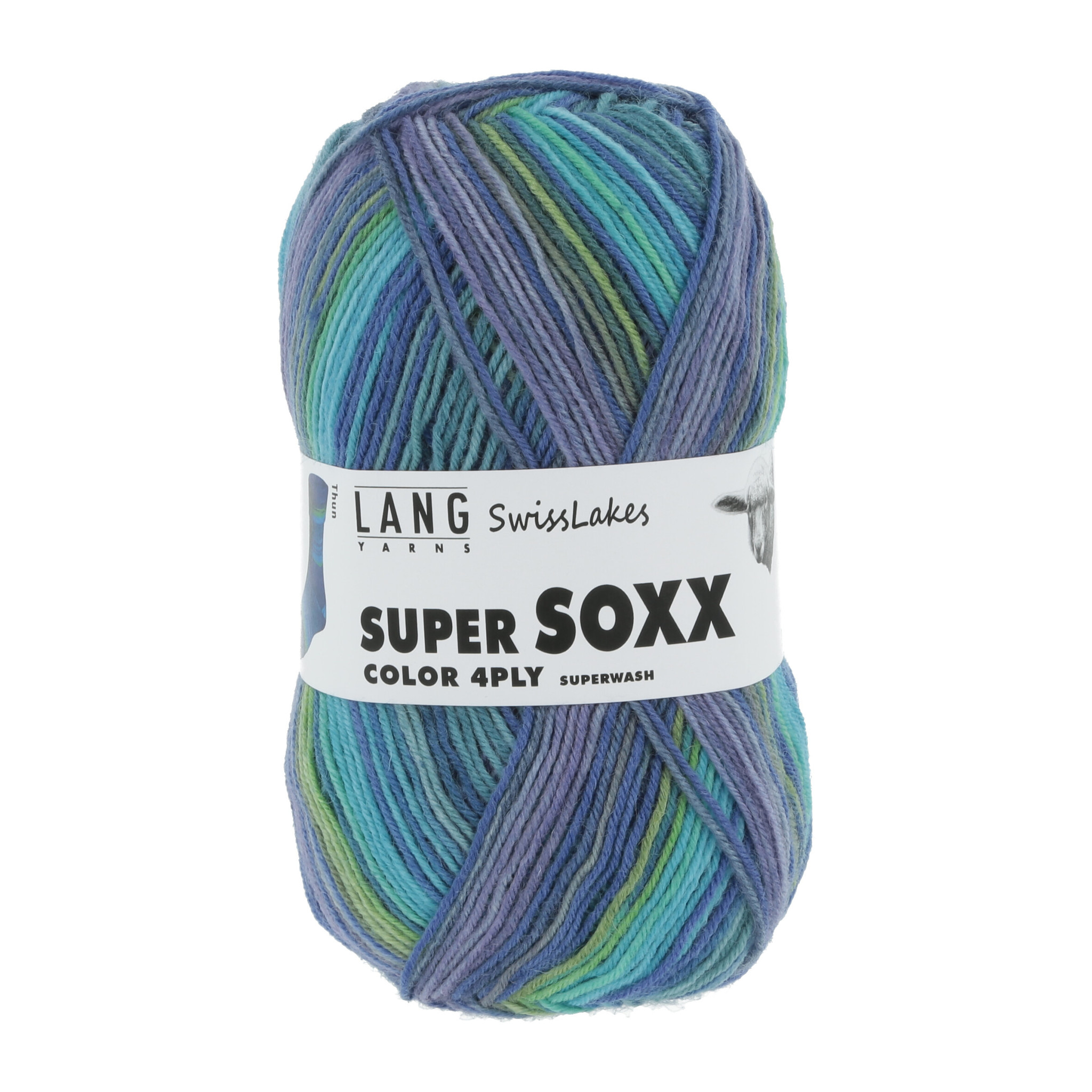 Lang Yarns Super Soxxcolor - 359 - Thun