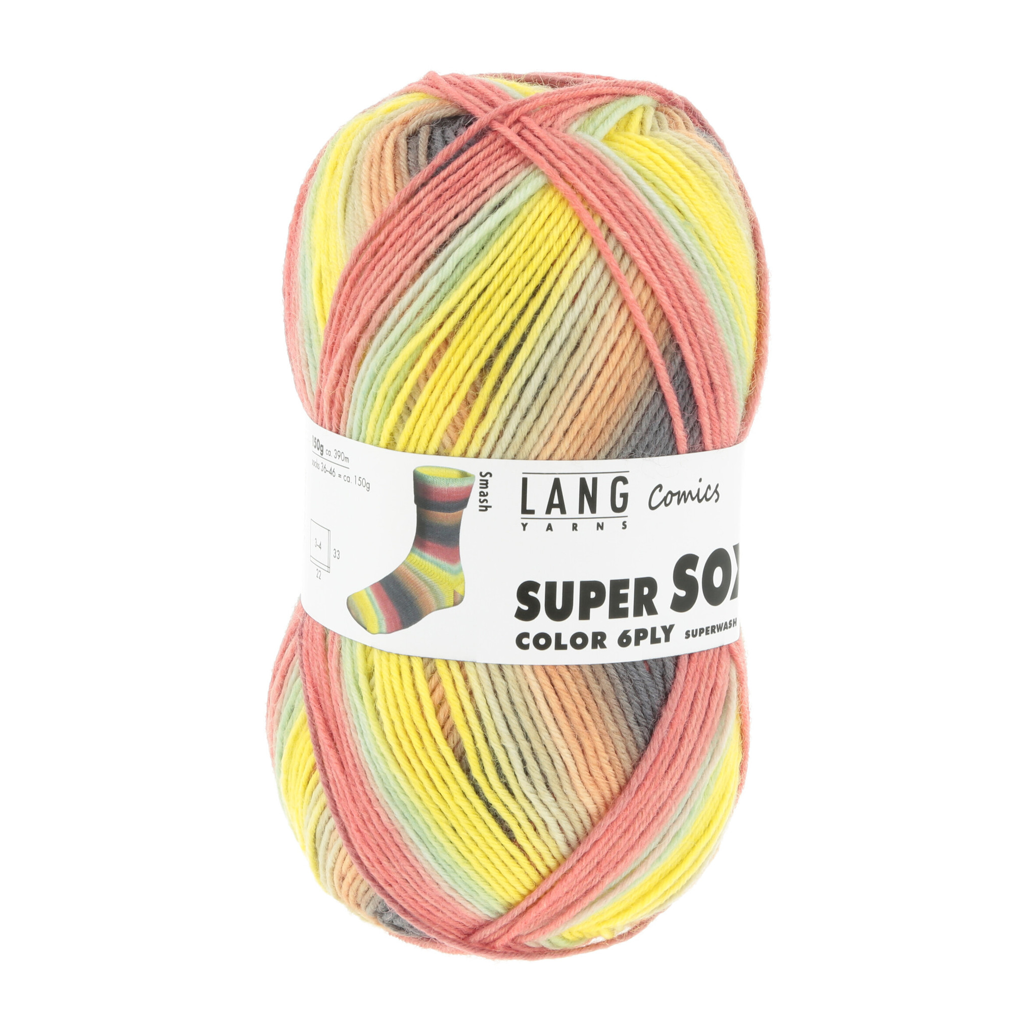 Lang Yarns Super Soxx 6dr. - Nr. 371