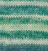 Lana Grossa Meilenweit Cool Wool 4 socks print - 7754 - groen/blauw